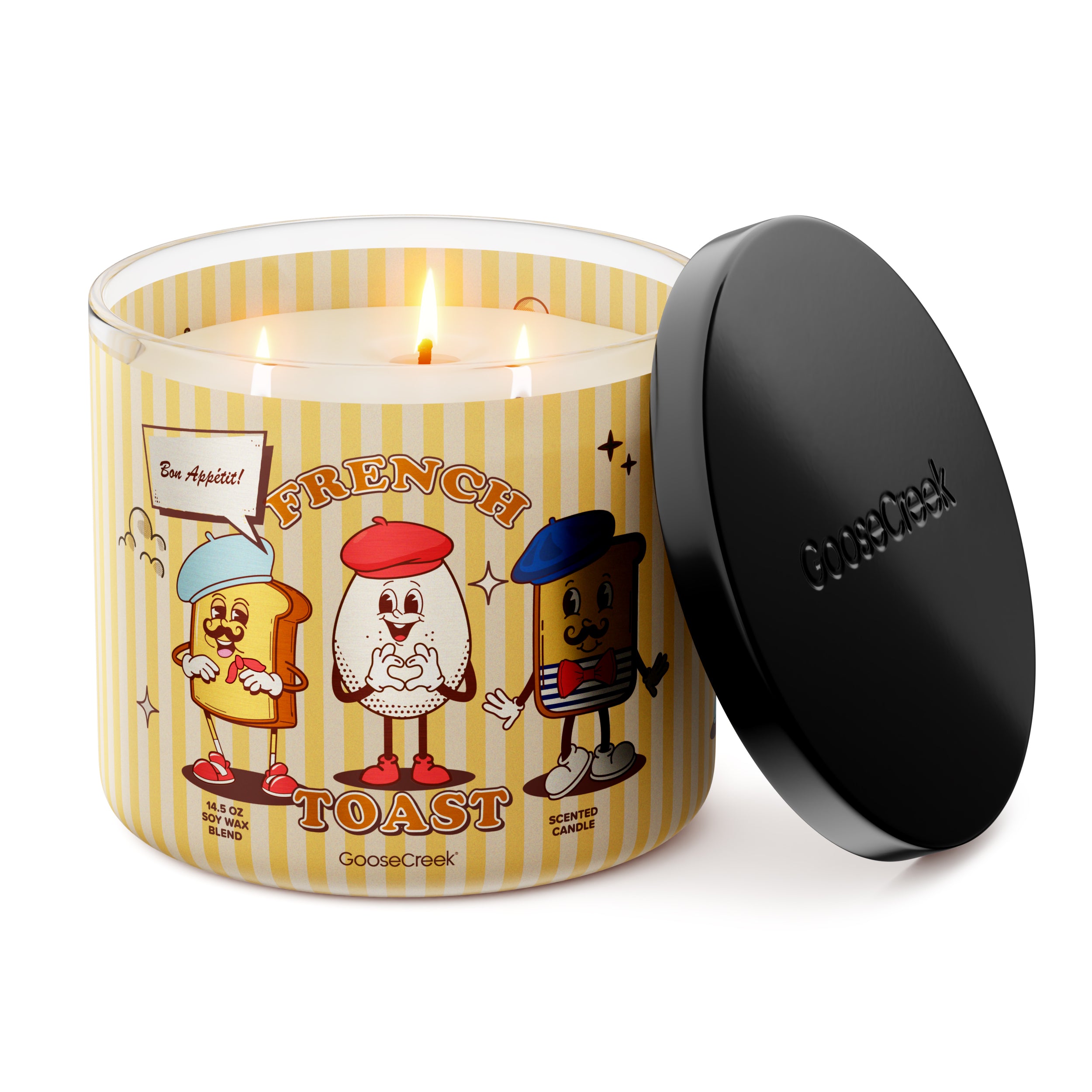 French Toast 3-Wick Candle - Image 3