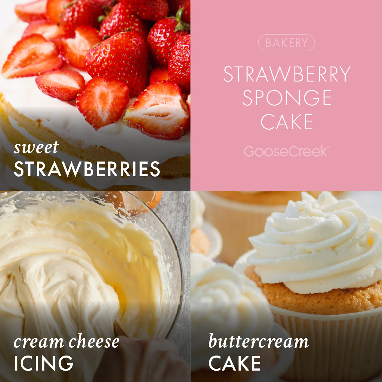 Strawberry Sponge Cake 7oz Single Wick Candle - Image 2